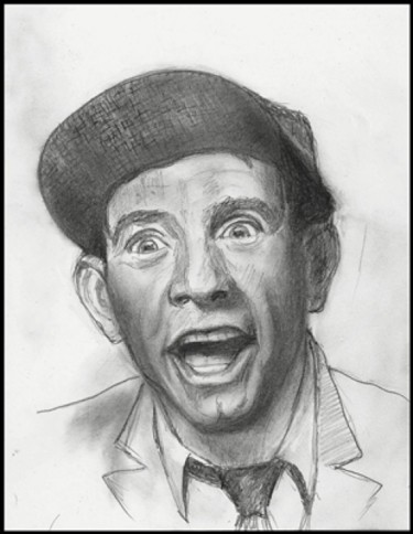 Drawing titled "Norman" by Victor Covaliov, Original Artwork