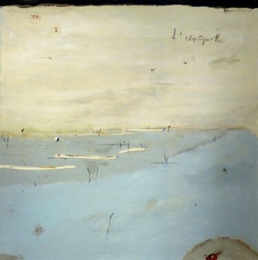Peinture intitulée "les oiseaux" par Philippe Roussel, Œuvre d'art originale, Huile