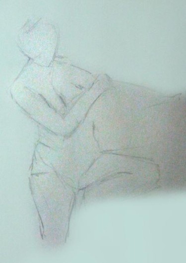 Dessin intitulée "model 7" par Adham Bozart, Œuvre d'art originale