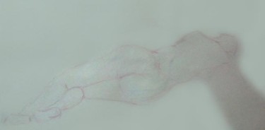 Dessin intitulée "model8" par Adham Bozart, Œuvre d'art originale