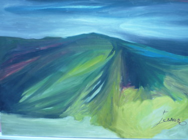 Peinture intitulée "'Grenouille transfo…" par Jessuro, Œuvre d'art originale, Huile
