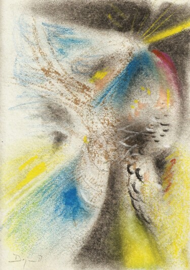 Gravures & estampes intitulée "2005 Portrait de l'…" par Jean-Philippe Degraeve, Œuvre d'art originale, Pastel