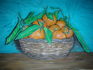 arance di sicilia Pittura intitolato "arance di sicilia" da Alberto C., Opera d'arte originale