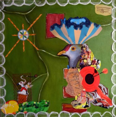 Painting titled "Taming the Shrew" by Angelo Di Pietrantonio, Original Artwork, Oil