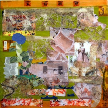 Painting titled "Gilded Cage" by Angelo Di Pietrantonio, Original Artwork