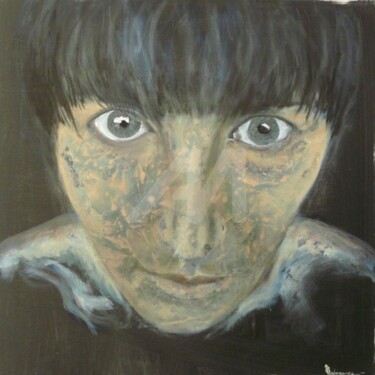 Peinture intitulée "Experience avec moi" par Madorssane, Œuvre d'art originale, Huile