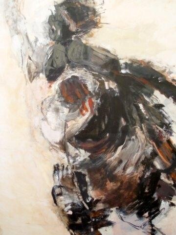Peinture intitulée "13-03-06/02" par Catherine Monmarson, Œuvre d'art originale