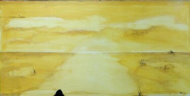 Peinture intitulée "le passage des cana…" par Philippe Roussel, Œuvre d'art originale, Huile