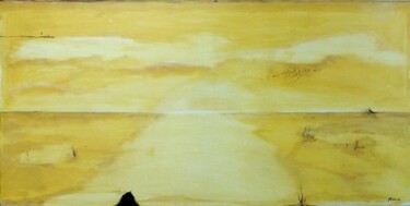 Peinture intitulée "le passage des cana…" par Philippe Roussel, Œuvre d'art originale, Huile