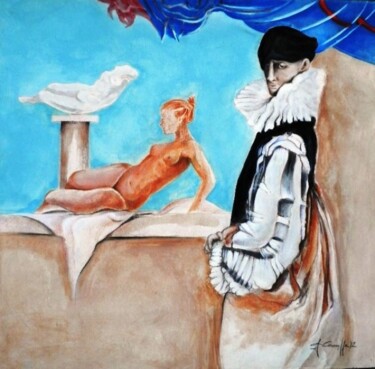 Pittura intitolato "L' Artista" da Geremia Cocozza, Opera d'arte originale, Altro