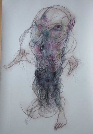 Dessin intitulée "2012  2 sans titre.…" par Comar, Œuvre d'art originale