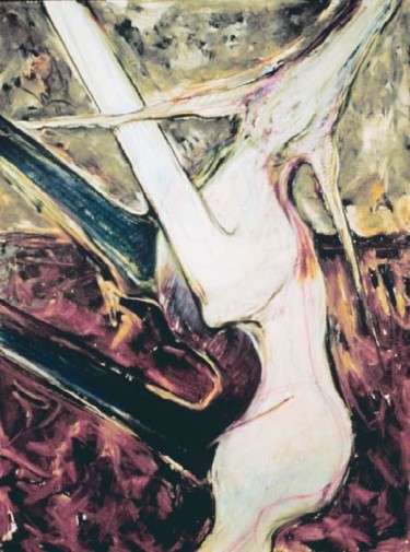 Painting titled "Reach" by Kenneth Treacy, Original Artwork