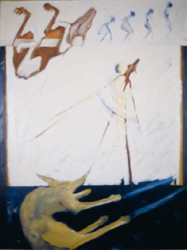 Painting titled "In the Beginning" by Kenneth Treacy, Original Artwork