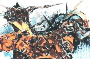 Painting titled "Janus" by Kenneth Treacy, Original Artwork