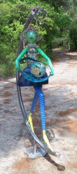 Sculpture intitulée "Kalia" par Patrick Dupont, Œuvre d'art originale