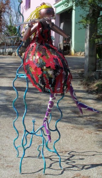 Sculpture intitulée "Emilie" par Patrick Dupont, Œuvre d'art originale