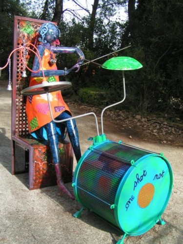 Sculpture intitulée "Morgane" par Patrick Dupont, Œuvre d'art originale