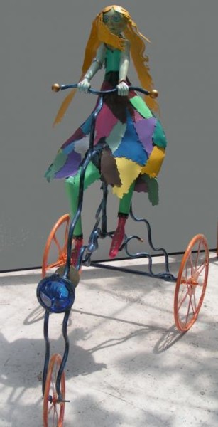 Sculpture intitulée "Ines" par Patrick Dupont, Œuvre d'art originale