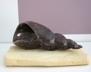 Sculptuur getiteld "Shell" door Jef Geerts, Origineel Kunstwerk, Steen