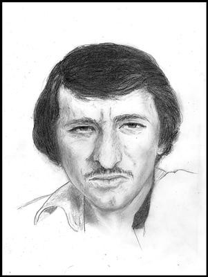 Drawing titled "Sebastian Papaiani" by Victor Covaliov, Original Artwork