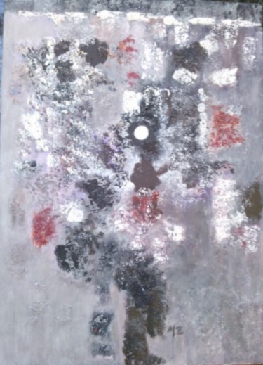 Peinture intitulée "prison" par Martine Zendali, Œuvre d'art originale, Huile