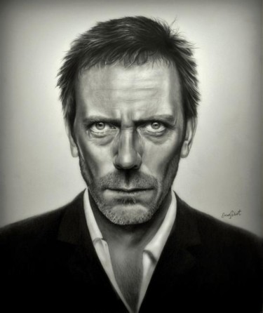 "dr.house" başlıklı Resim Ercan Sebat tarafından, Orijinal sanat, Diğer