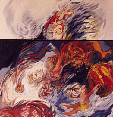 Painting titled ""Rebelión en el est…" by Lagloria, Original Artwork, Other