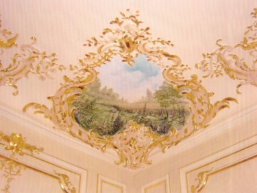 Peinture intitulée "Décor peint sur pla…" par Philippe Demory, Œuvre d'art originale