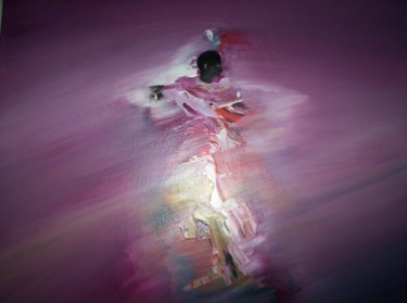 Peinture intitulée "DERVISH" par Jocelyne Iché, Œuvre d'art originale, Acrylique