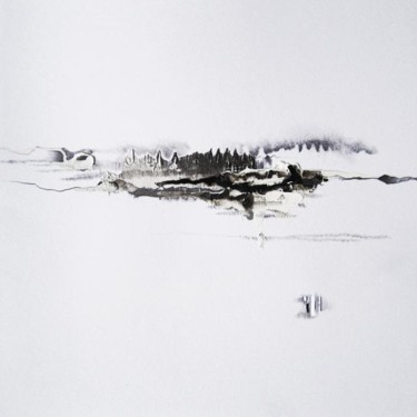 Drawing titled "jour 97 - 01.02.2013" by Pascale Aurignac, Original Artwork, Graphite
