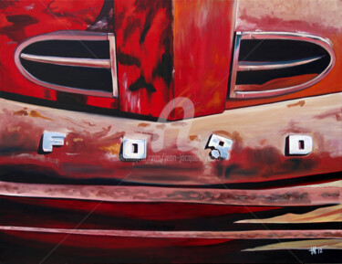 Génération pétrole/21 Peinture intitulée "Génération pétrole/…" par Jean-Jacques Venturini, Œuvre d'art originale, Huile Monté sur Châssis en bois
