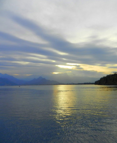 Coucher de soleil face à Antalya