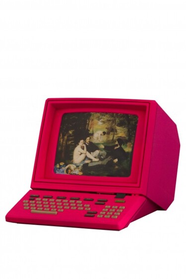 Sculpture intitulée "LE DEJEUNER SUR L'H…" par Gerard Bogo, Œuvre d'art originale