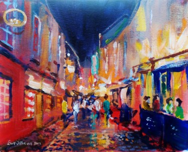 제목이 "Galway Street"인 미술작품 Bill O'Brien로, 원작, 기름
