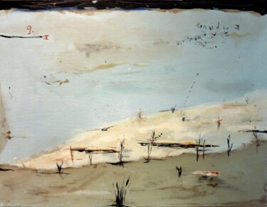 Peinture intitulée "Beauduc II" par Philippe Roussel, Œuvre d'art originale, Huile