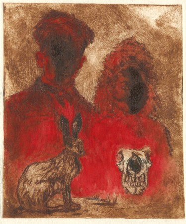 Dessin intitulée "Aimer ce que nous s…" par Frhégo, Œuvre d'art originale