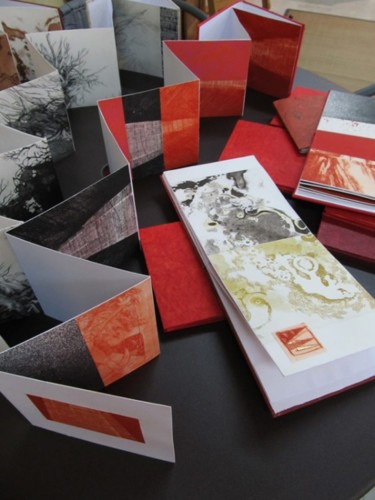 Printmaking titled "Livret 3" by Anne Poupard, Original Artwork