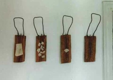 Sculpture intitulée "trap" par Vlad-Dan Perianu, Œuvre d'art originale, Bois
