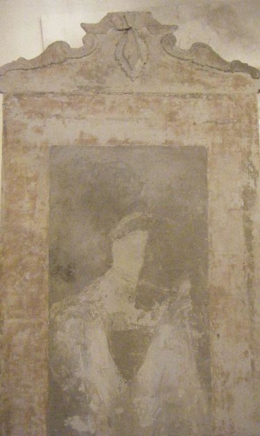 Pittura intitolato "donna alla finestra" da Silvia Leveroni Calvi, Opera d'arte originale