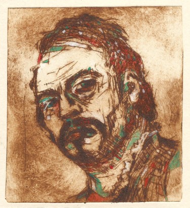 Dessin intitulée "Fabriano." par Frhégo, Œuvre d'art originale