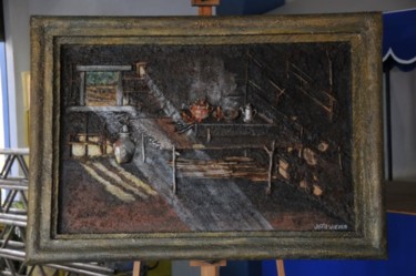 Pintura intitulada "Cozinha" por Jota Vieira, Obras de arte originais