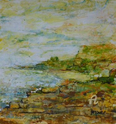 Air,eau et terre. Painting titled "Air,eau et terre." by Patrick Jossier, Original Artwork, Acrylic
