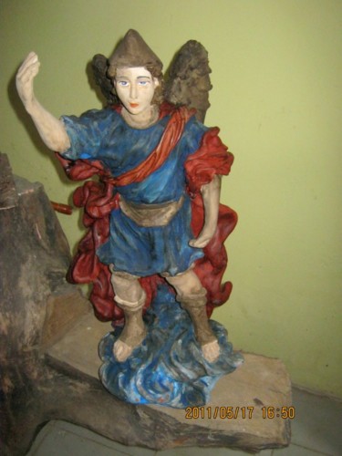 Escultura intitulada "Anjo Gabriel" por Jota Vieira, Obras de arte originais