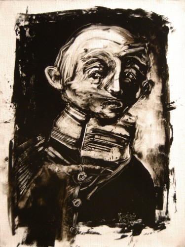 Artisanat intitulée "L'amiral -chauve." par Frhégo, Œuvre d'art originale