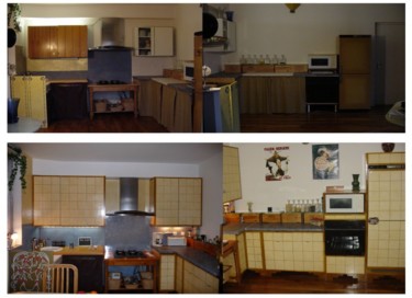 Photographie intitulée "Cuisine - avant  ap…" par Mabdeco, Œuvre d'art originale