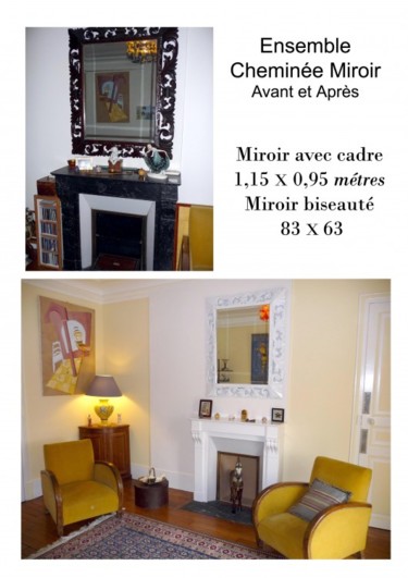 Photographie intitulée "Déco une cheminée" par Mabdeco, Œuvre d'art originale