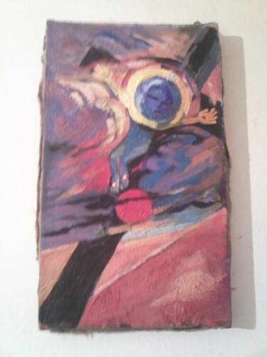 Картина под названием "Голгофа" - Liap-In-Art, Подлинное произведение искусства, Другой