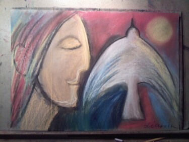 Картина под названием "Ощущение Птицы (Зре…" - Liap-In-Art, Подлинное произведение искусства, Другой