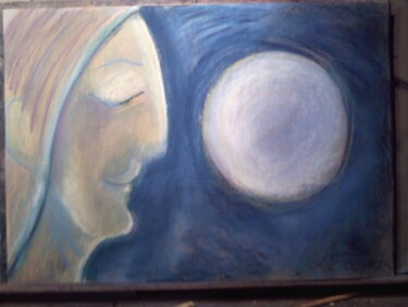 Картина под названием "Ощущение Луны (Стар…" - Liap-In-Art, Подлинное произведение искусства, Другой