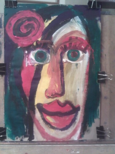 Картина под названием "Кармен" - Liap-In-Art, Подлинное произведение искусства, Другой